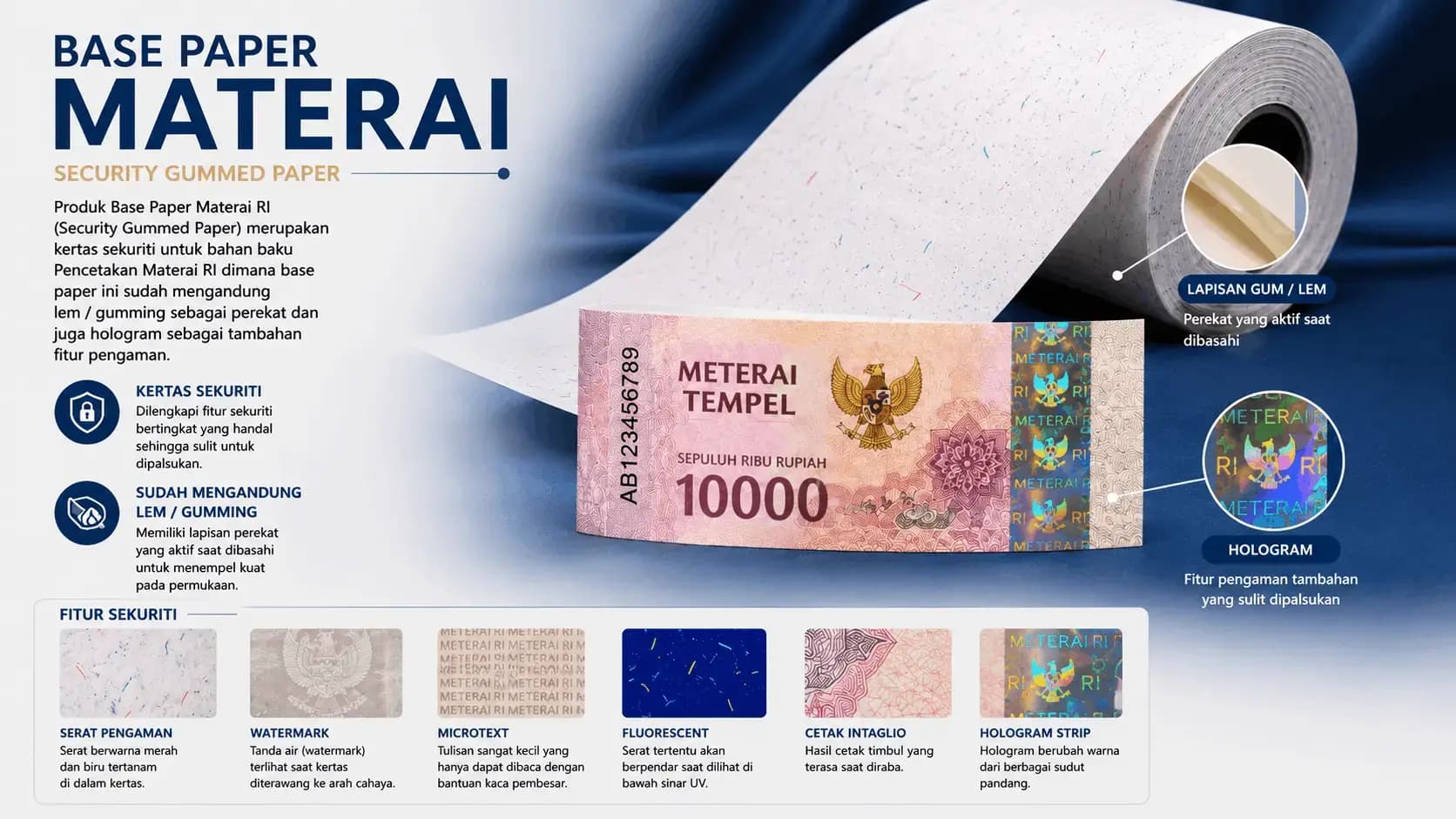 Security Gummed Paper